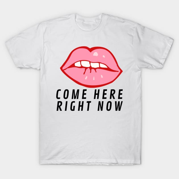 Come Here Right Now! T-Shirt by IBMClothing